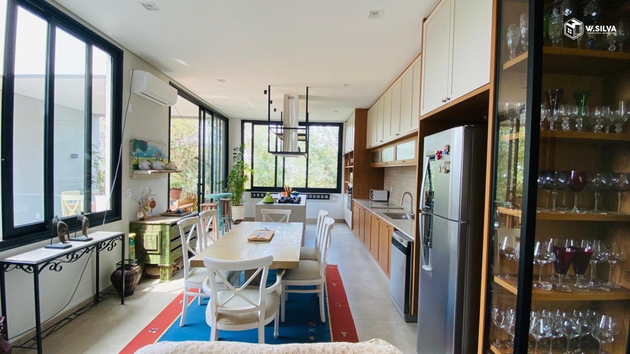 Casa em Condomínio à venda no Condomínio Park Gran Reserve: sala jantar/ cozinha