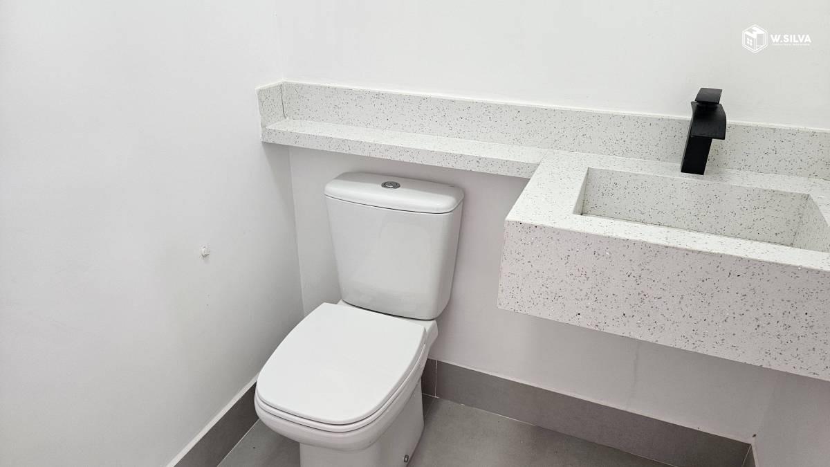 Casa em Condomínio à venda no Residencial Evidências: Lavabo