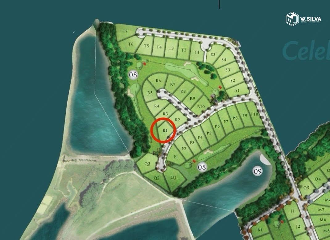 Terreno em condomínio à venda no Jardim Indaiatuba Golf: 