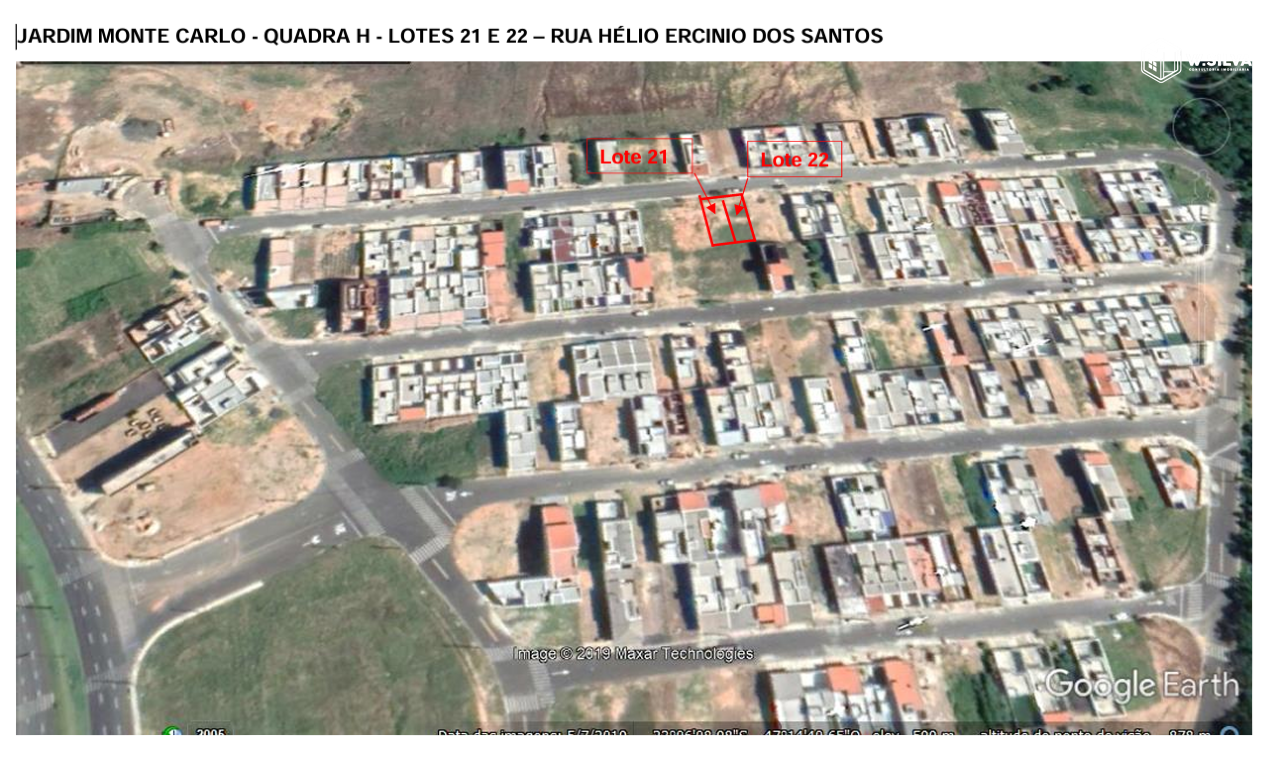 Terreno em Bairro à venda no Jardim Monte Carlo: 