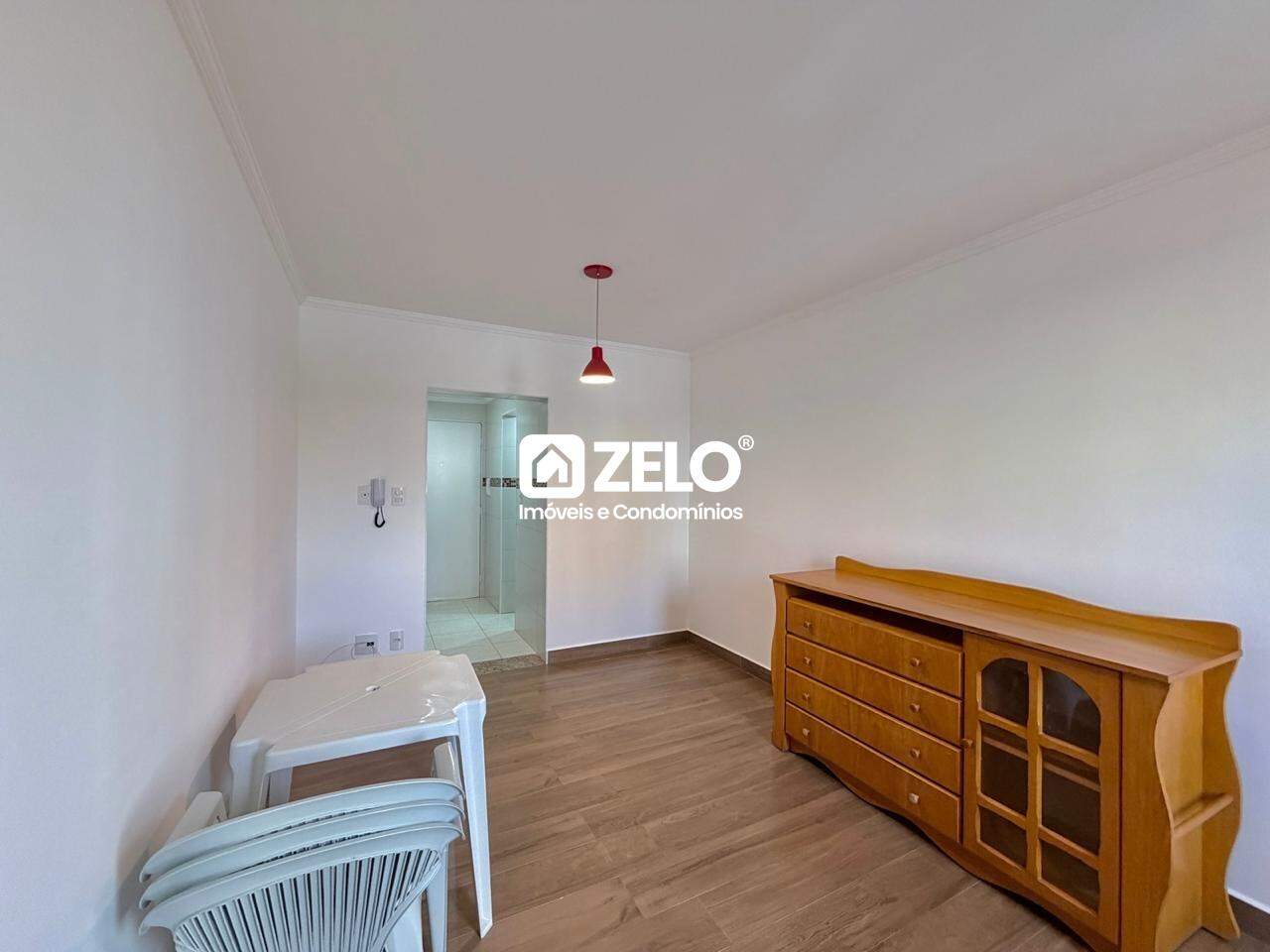 Apartamento em Centro, Campinas - SP | Zelo Imóveis: Sala e dormitório integrados