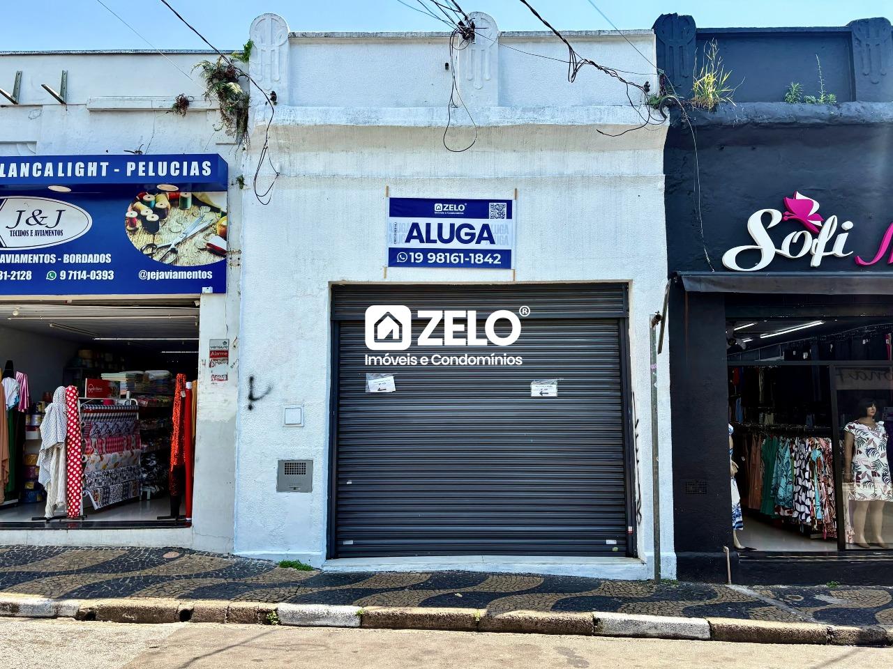 Salão em Centro, Campinas - SP | Zelo Imóveis: Salão para alugar, Centro - Campinas/SP