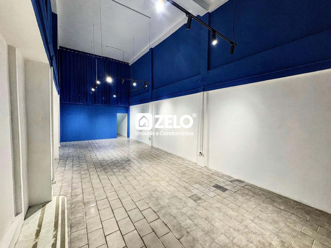 Salão em Centro, Campinas - SP | Zelo Imóveis: Salão para alugar, Centro - Campinas/SP