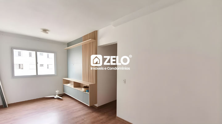 Apartamento em Jardim do Lago Continuação, Campinas - SP | Zelo Imóveis: Sala