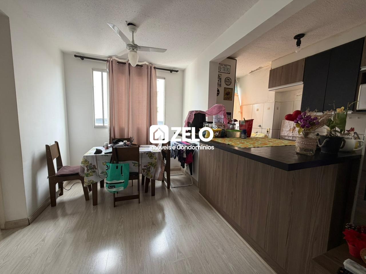 Apartamento em Parque das Constelações, Campinas - SP | Zelo Imóveis: Sala Jantar Balcão 