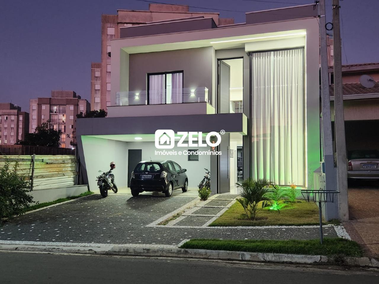 Casa em Condomínio em Residencial Real Parque Sumaré, Sumaré - SP | Zelo Imóveis: 