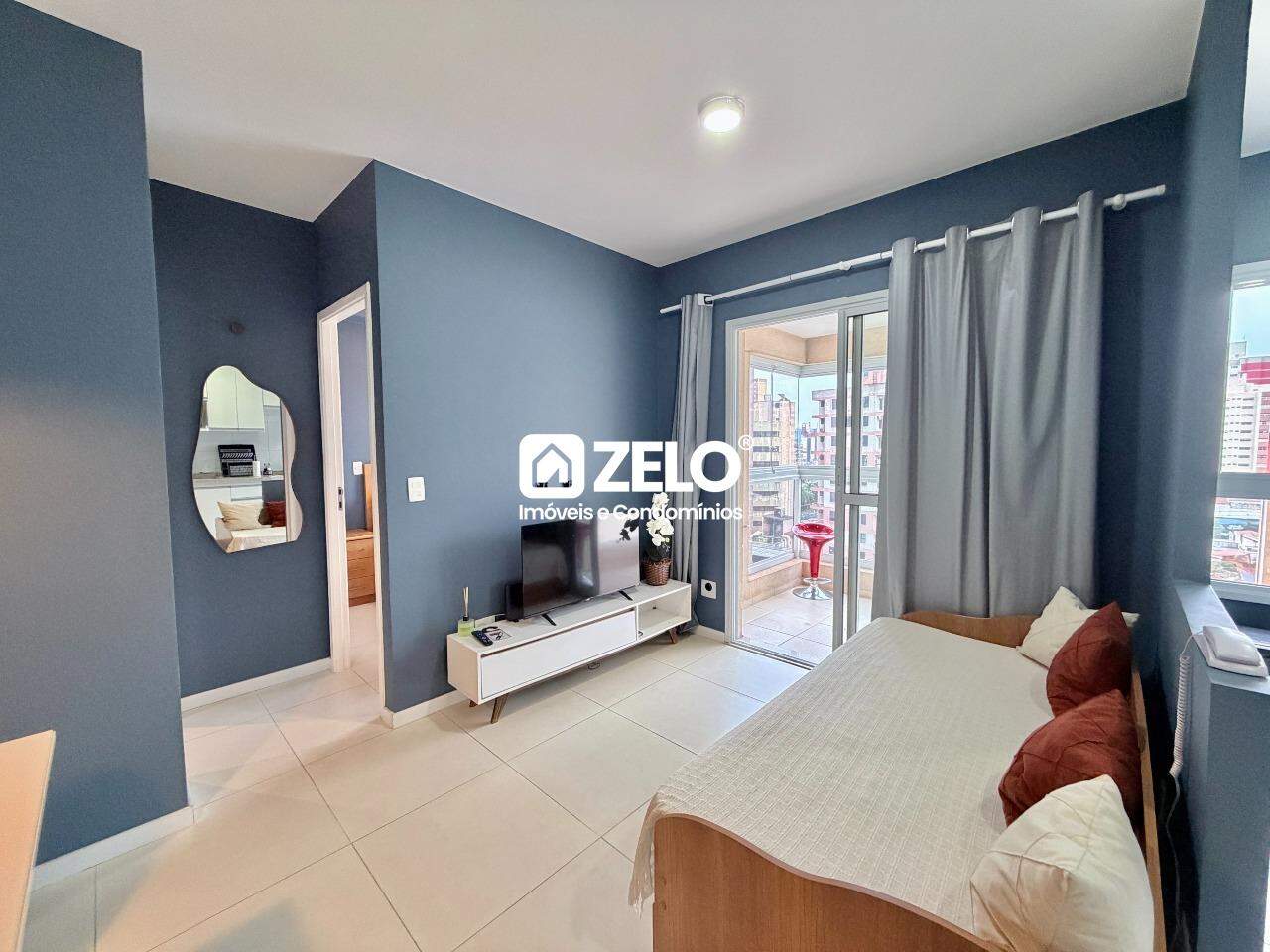 Apartamento em Centro, Campinas - SP | Zelo Imóveis: Sala de estar
