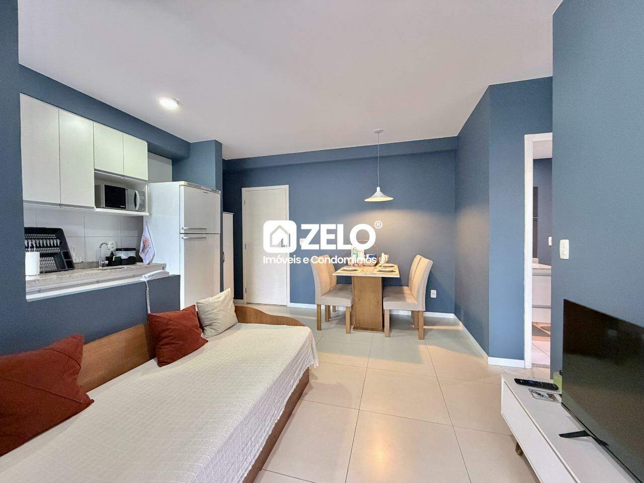 Apartamento em Centro, Campinas - SP | Zelo Imóveis: Sala de estar
