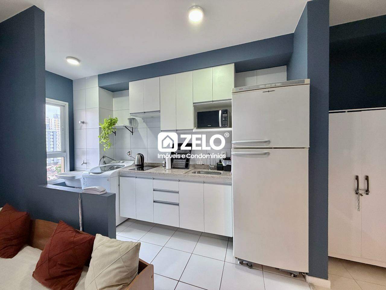 Apartamento em Centro, Campinas - SP | Zelo Imóveis: Cozinha