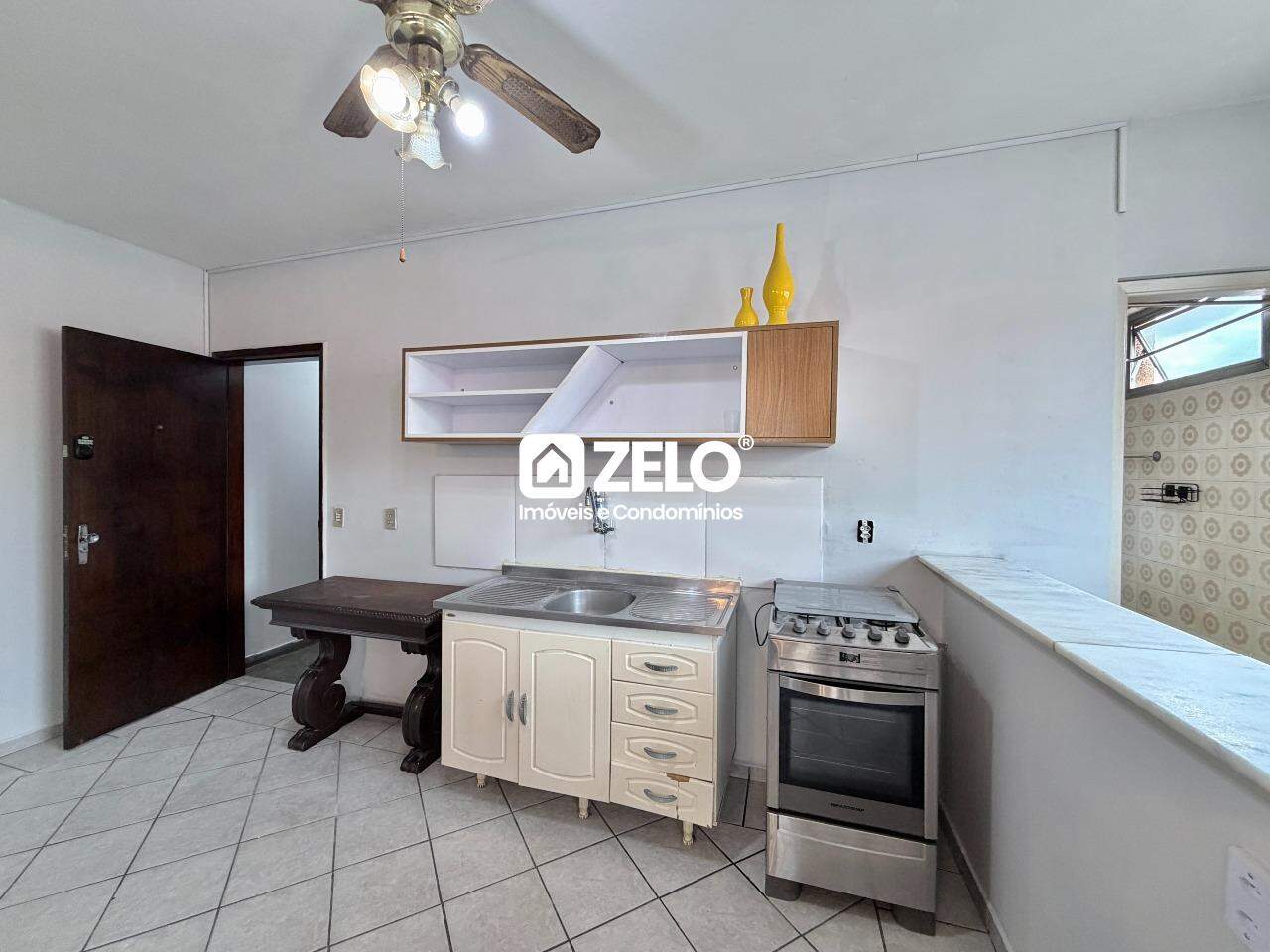 Apartamento em Centro, Campinas - SP | Zelo Imóveis: Cozinha
