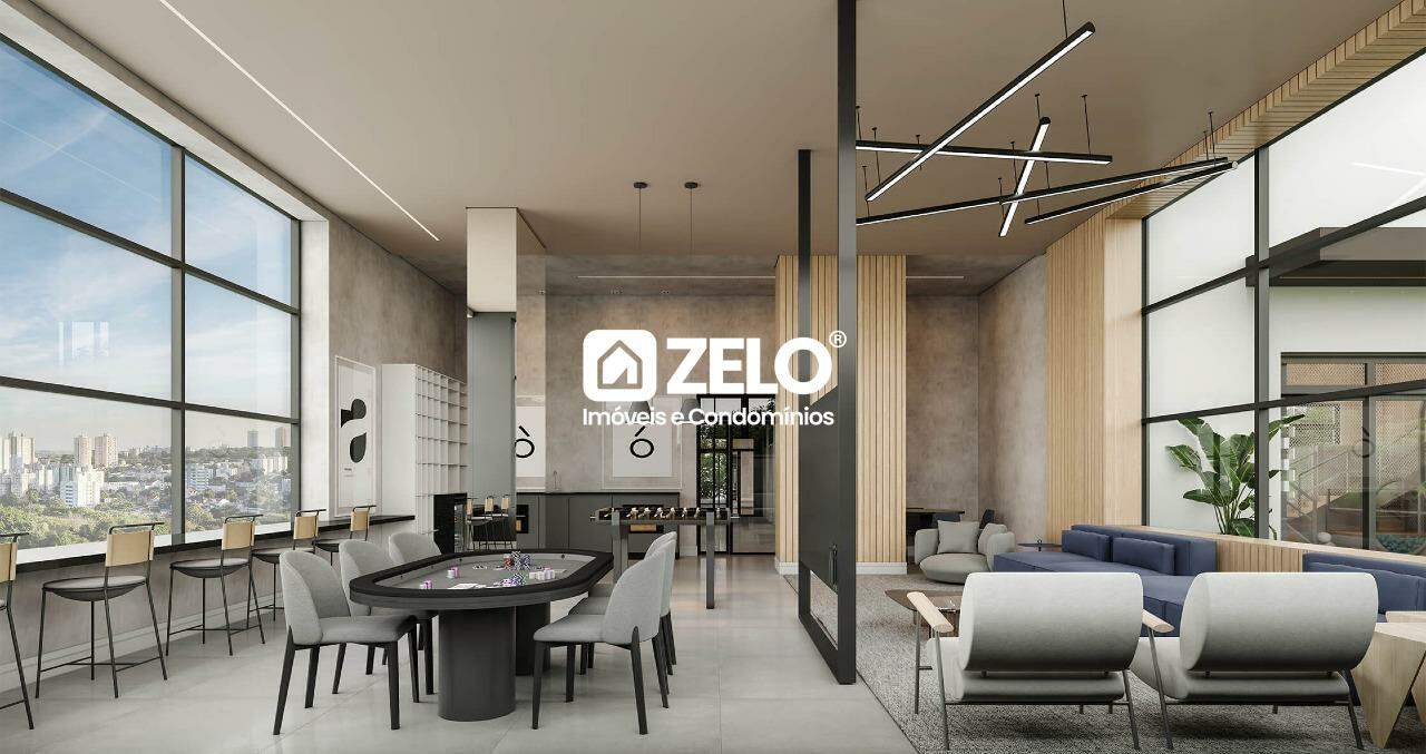 Apartamento em Cambuí, Campinas - SP | Zelo Imóveis: Lounge com escada