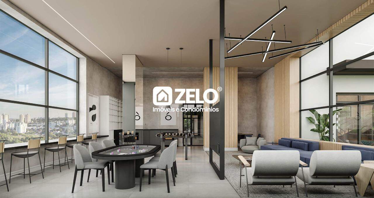 Apartamento em Cambuí, Campinas - SP | Zelo Imóveis: Salão de jogos com vista