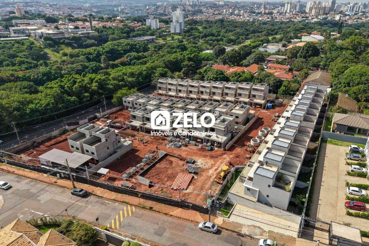 Casa em Chácara Primavera, Campinas - SP | Zelo Imóveis: Vista aérea - obra em andamento