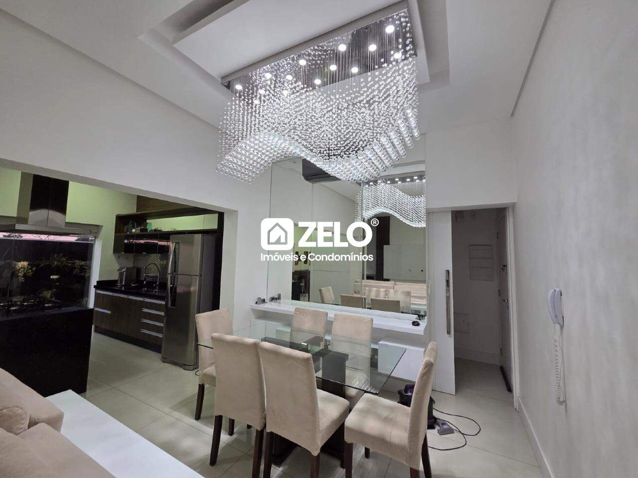 Apartamento em Parque Rural Fazenda Santa Cândida, Campinas - SP | Zelo Imóveis: Sala de jantar