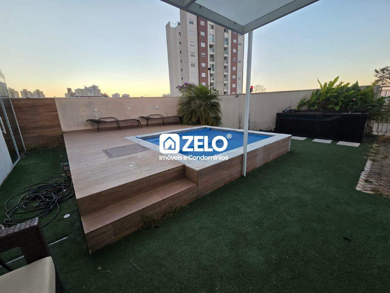 Apartamento em Parque Rural Fazenda Santa Cândida, Campinas - SP | Zelo Imóveis: Piscina