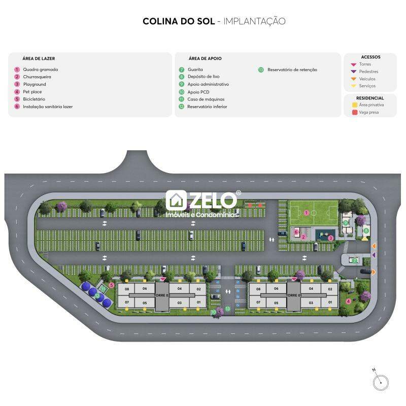 Apartamento em Residencial Parque Dunlop, Campinas - SP | Zelo Imóveis: Fachada do edifício