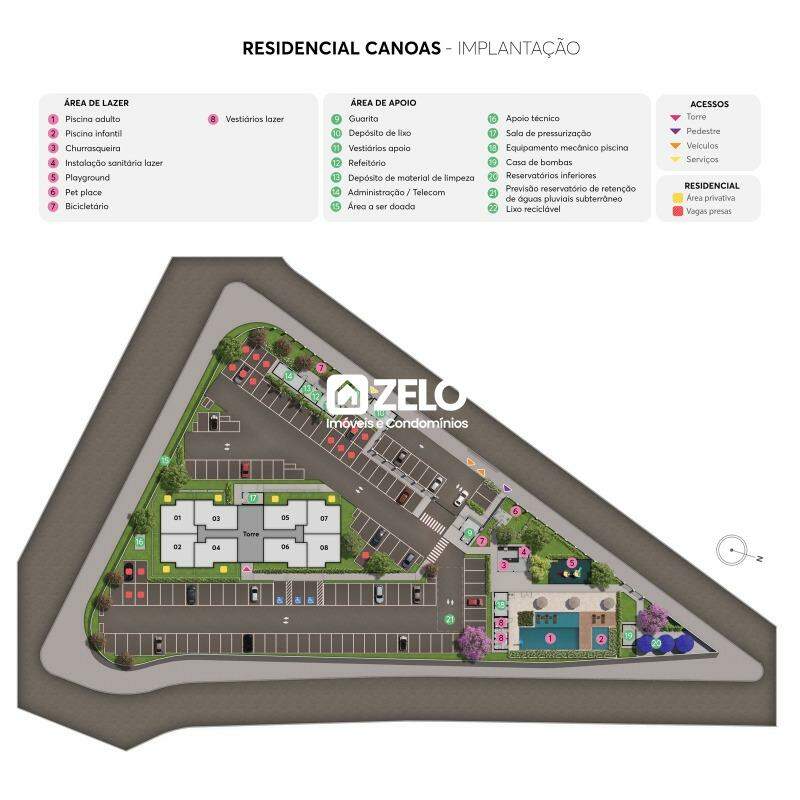 Apartamento em Jardim Aires da Costa, Campinas - SP | Zelo Imóveis: Fachada / guarita
