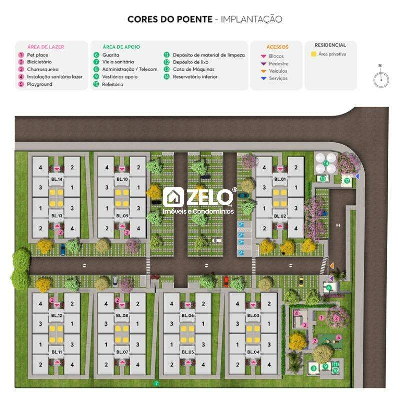 Apartamento em Cidade Satélite Íris, Campinas - SP | Zelo Imóveis: Apartamento decorado