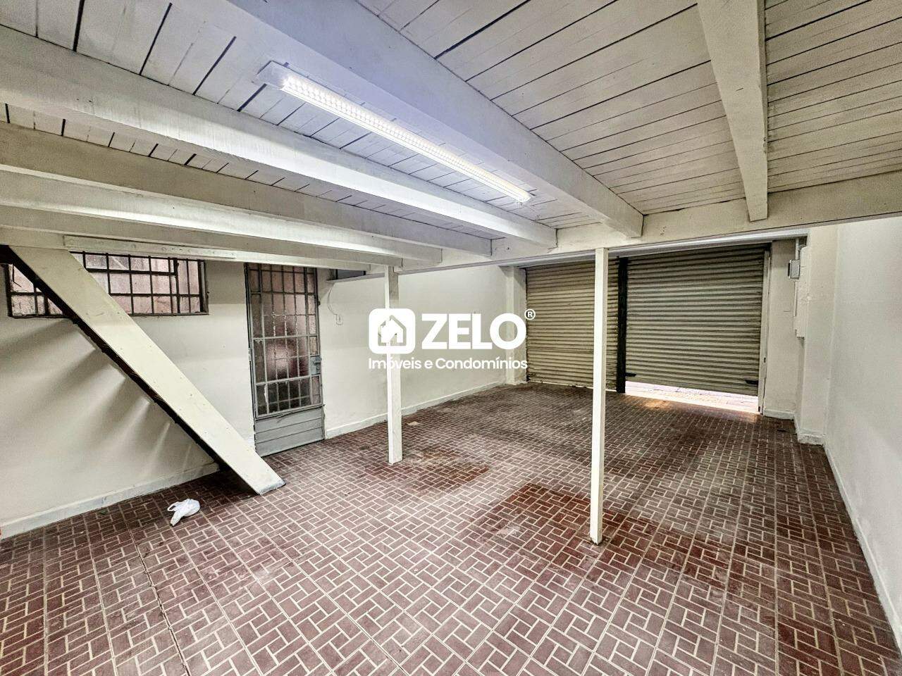 Salão em Centro, Campinas - SP | Zelo Imóveis: Salão comercial - vista ampla