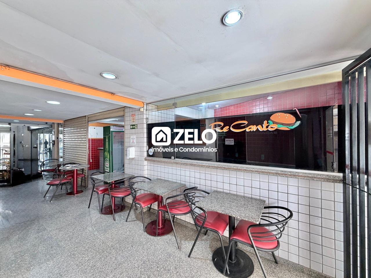 Sala em Cambuí, Campinas - SP | Zelo Imóveis: Salão comercial - vista ampla