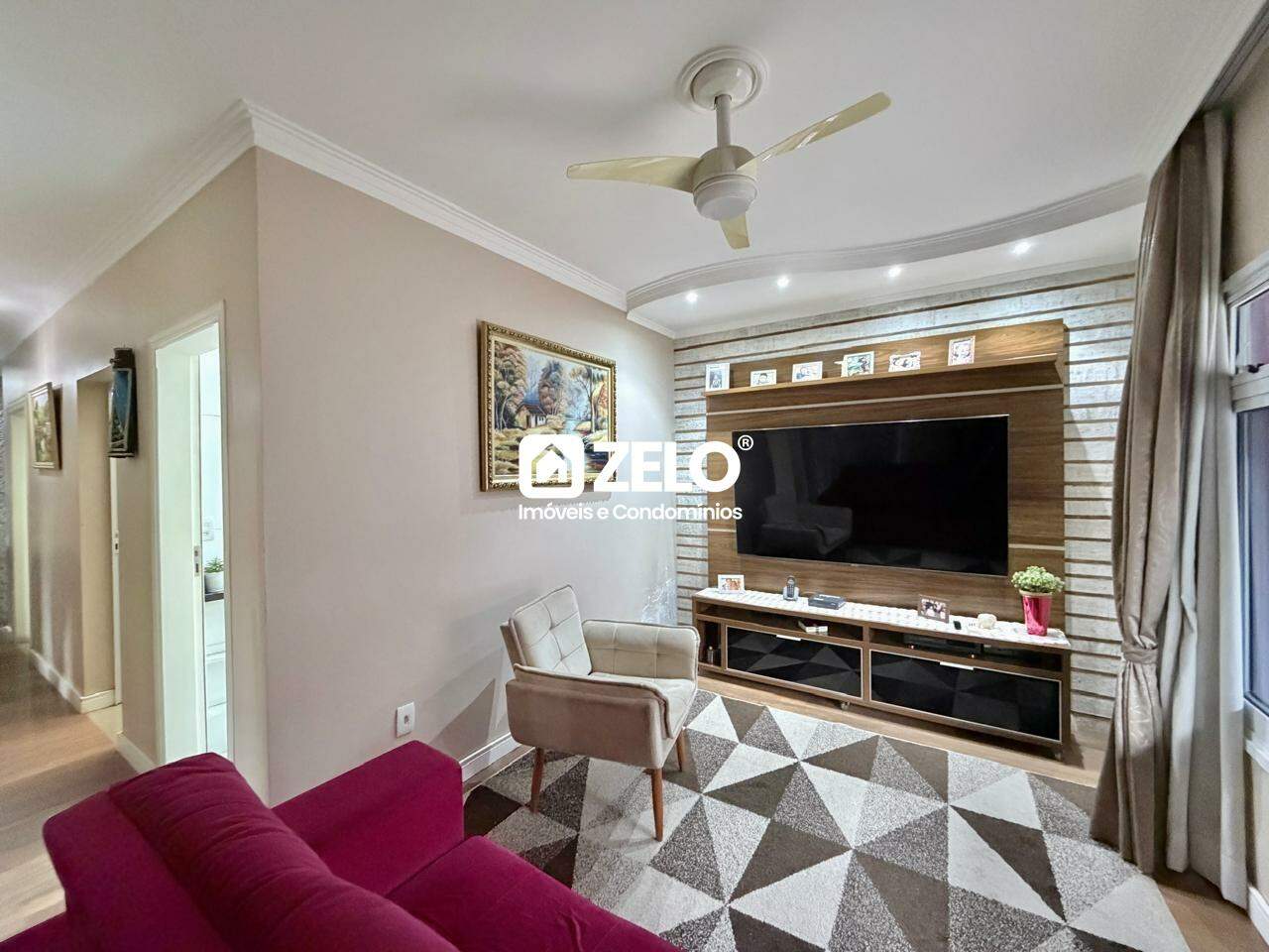 Casa em Jardim Sumarezinho, Hortolândia - SP | Zelo Imóveis: Sala de TV