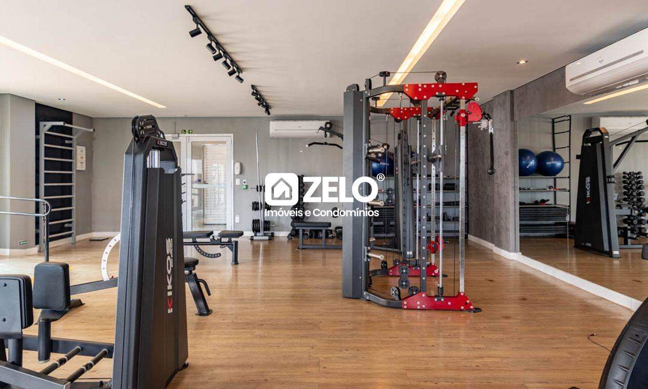 Apartamento em Parque Rural Fazenda Santa Cândida, Campinas - SP | Zelo Imóveis: Academia