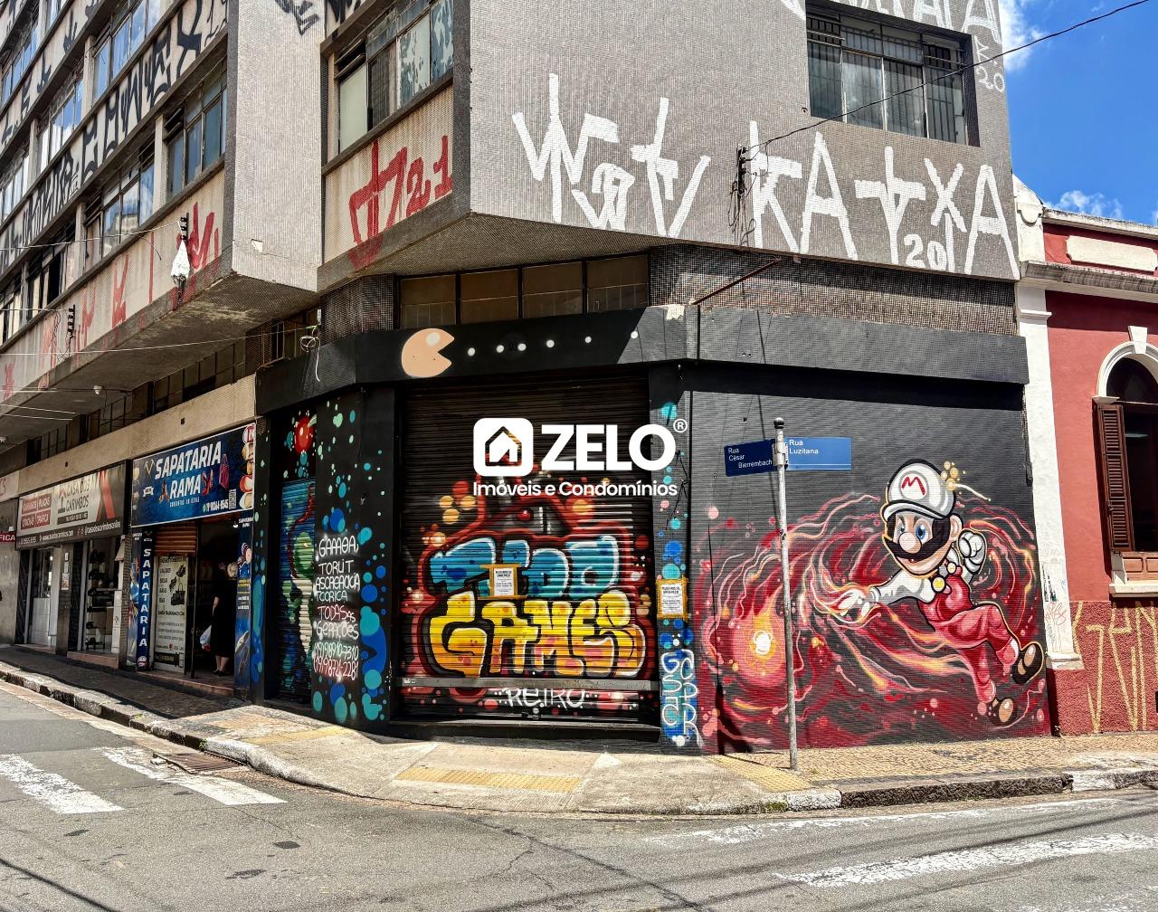 Salão em Centro, Campinas - SP | Zelo Imóveis: Salão para alugar, Centro - Campinas/SP