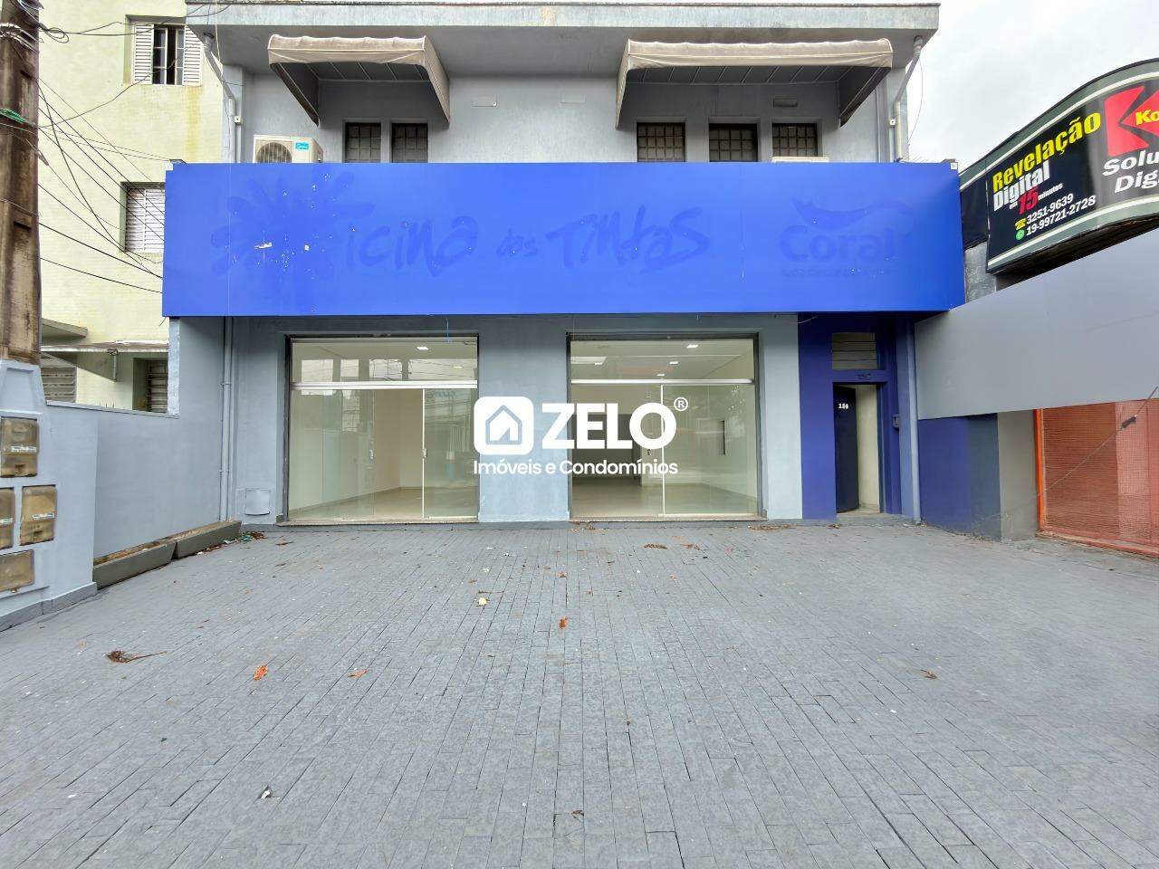 Salão em Taquaral, Campinas - SP | Zelo Imóveis: Salão para alugar, Taquaral - Campinas/SP