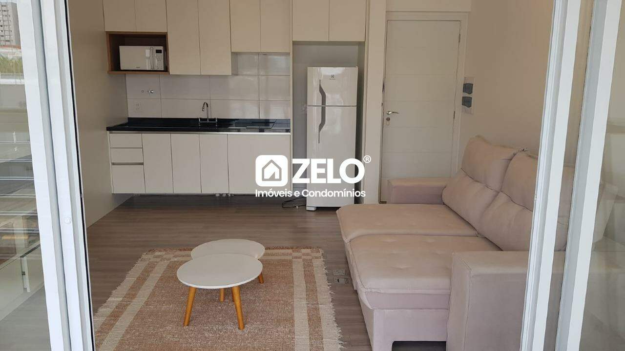 Apartamento em Centro, Campinas - SP | Zelo Imóveis: Sala/visão sacada