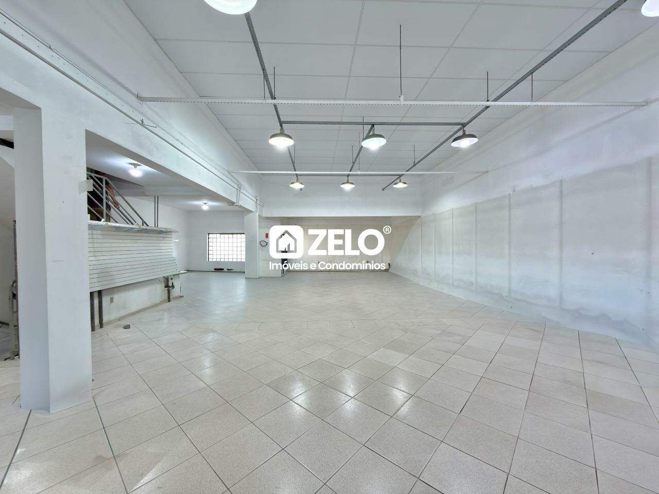 Salão em Vila Paraíso, Campinas - SP | Zelo Imóveis: Salão para alugar, Vila Paraíso - Campinas/SP