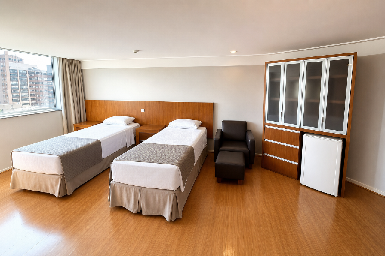 Studio | Boulevard Residence Hotel | 1 quarto | à venda | Centro | Londrina: 