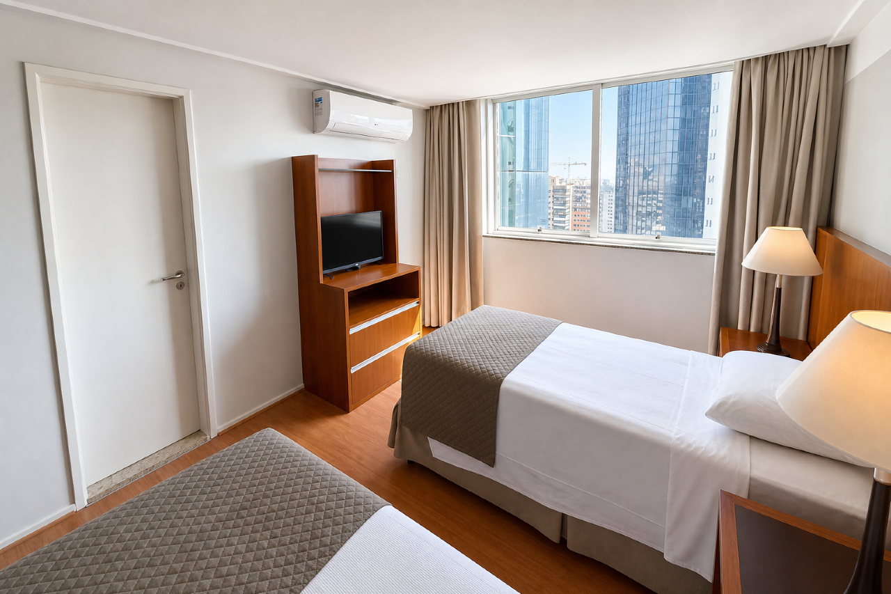 Studio | Boulevard Residence Hotel | 1 quarto | à venda | Centro | Londrina: 