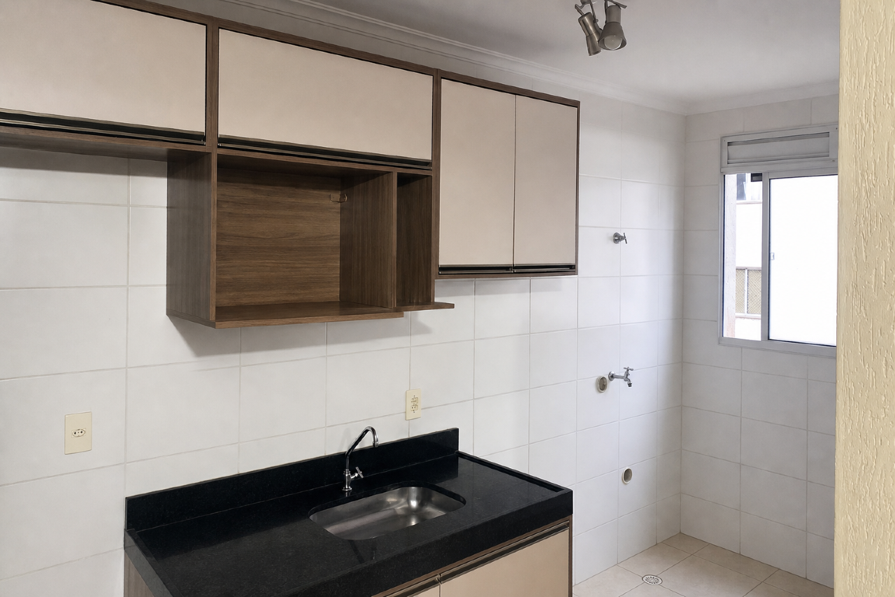 Apartamento | Spazio Lyon | 2 quartos | à venda | Conjunto Habitacional Doutor Farid Libos | Londrina: 