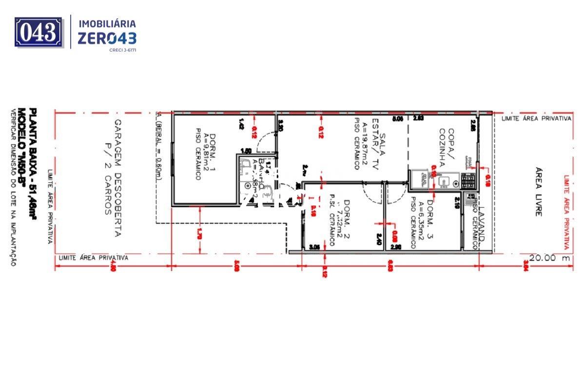 Casa em condomínio | Moradas Londrina | 3 quartos | à venda | Heimtal | Londrina: 