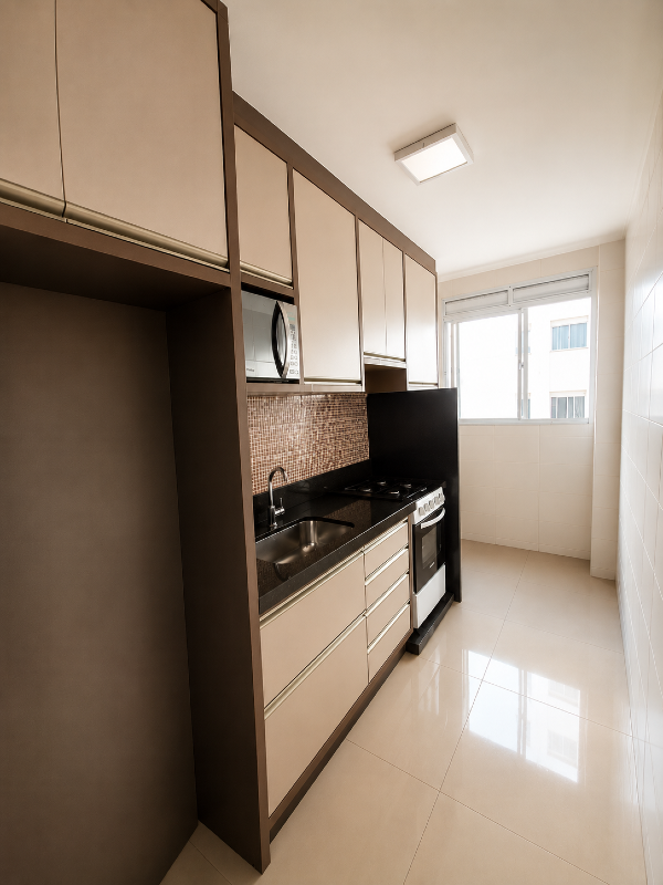 Apartamento | Spazio Lyon | 2 quartos | para aluguel | Conjunto Habitacional Doutor Farid Libos | Londrina: 