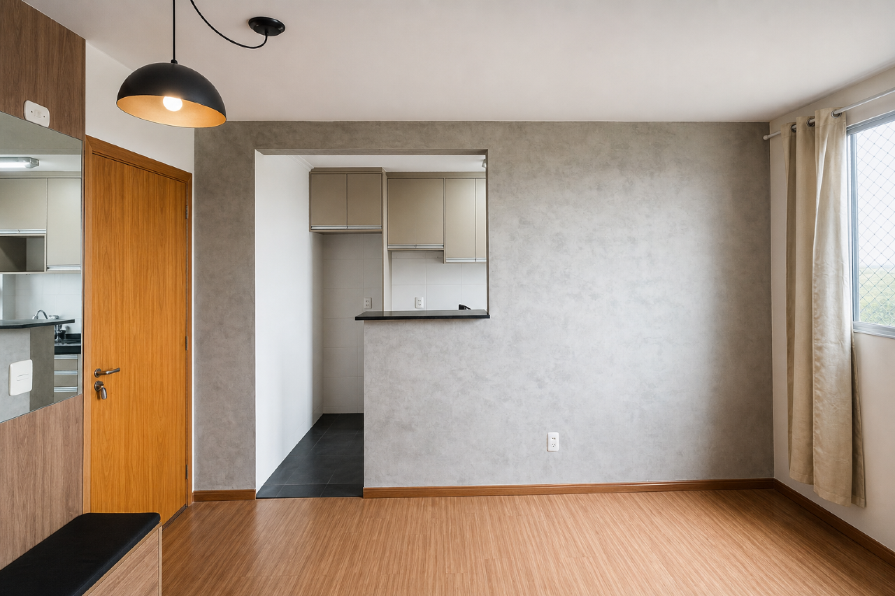 Apartamento | Lagoa Bonita | 2 quartos | para aluguel | Cidade Industrial 2 | Londrina: 