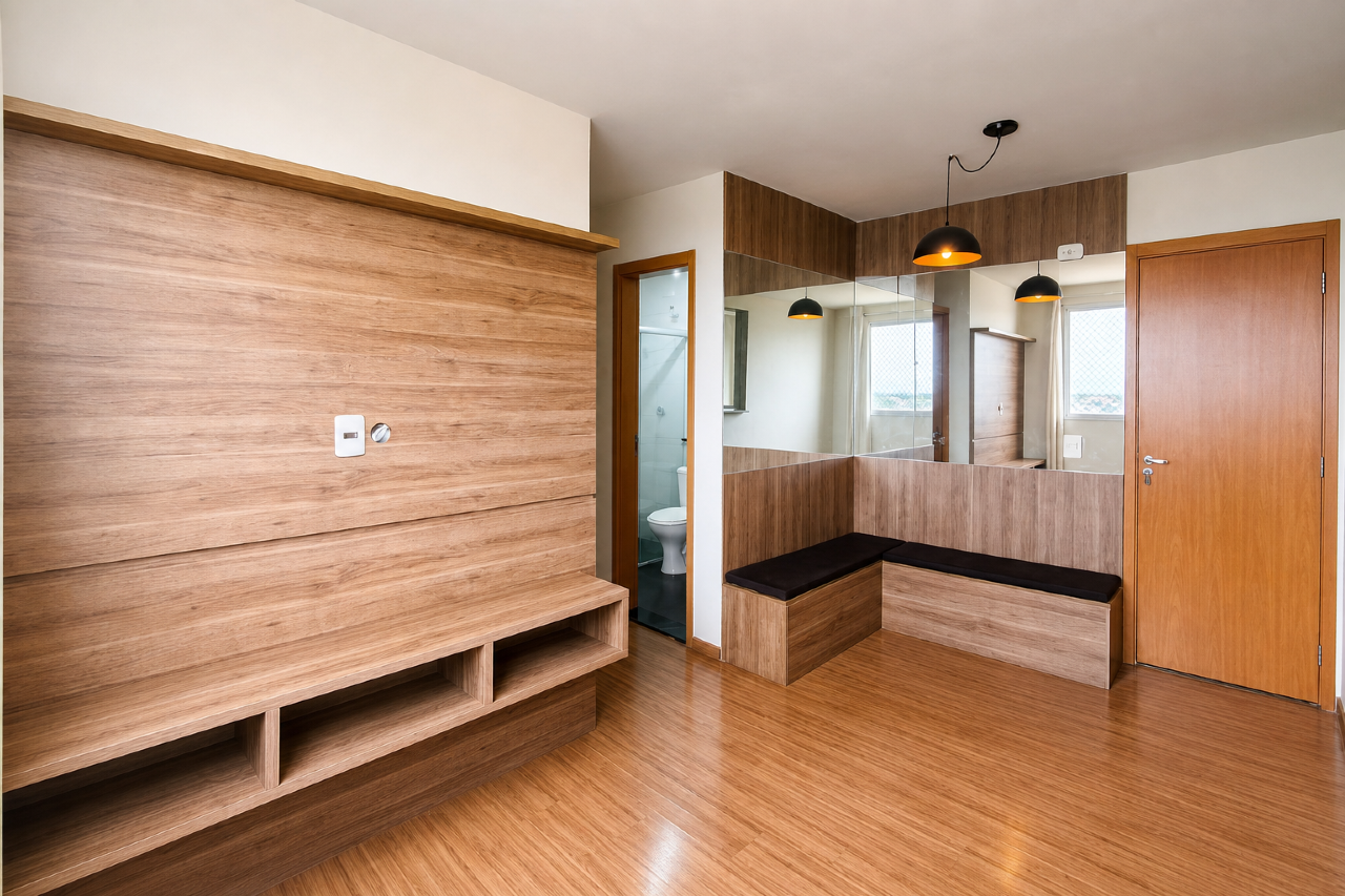 Apartamento | Lagoa Bonita | 2 quartos | para aluguel | Cidade Industrial 2 | Londrina: 