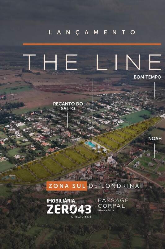 Terreno em condomínio | The Line | | à venda | Recanto do Salto | Londrina: 