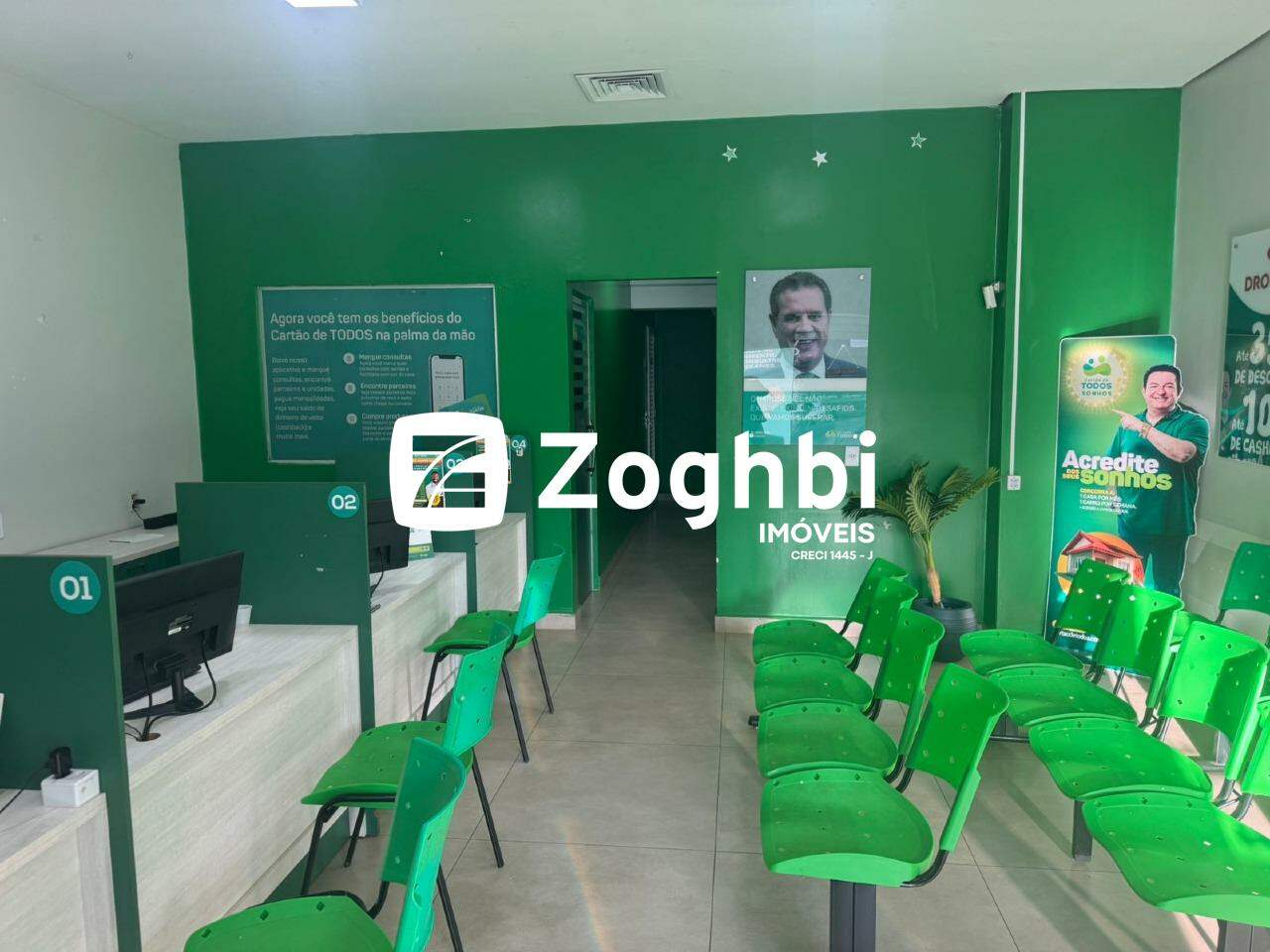 Ponto Comercial para aluguel no Centro: 