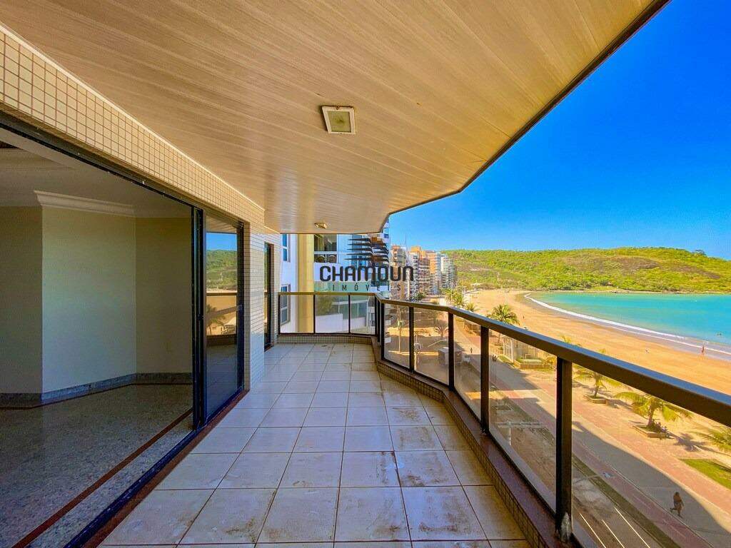 Apartamento à venda no Praia do Morro: Apartamento com 4 suites de frente para o mar na Praia do Morro, Guarapari