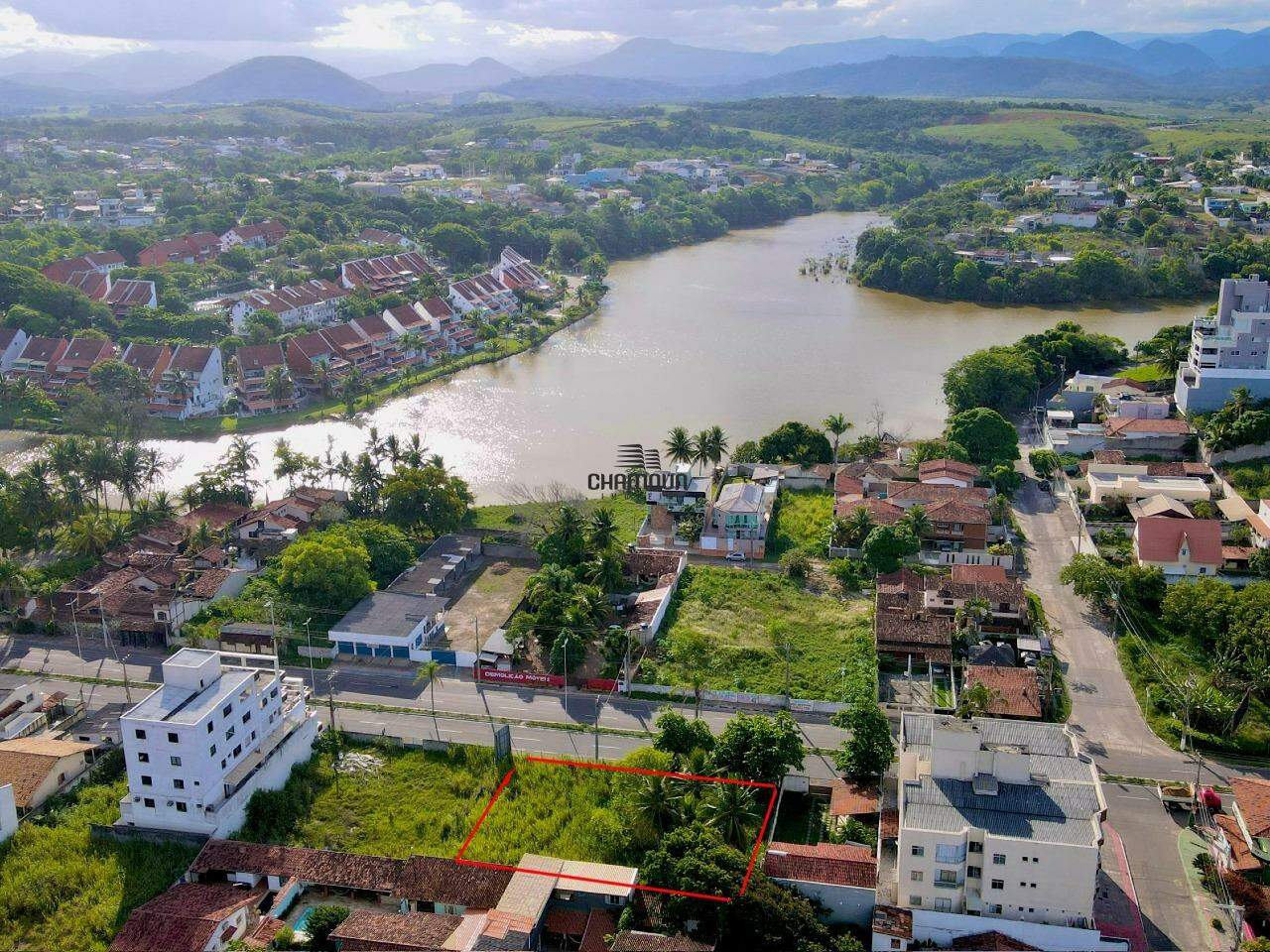 Lote à venda no Enseada Azul: Terreno frente rodovia