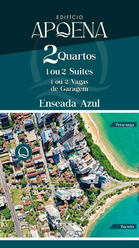Apartamento à venda no Enseada Azul: Lançamento ED. APOENA Enseada Azul