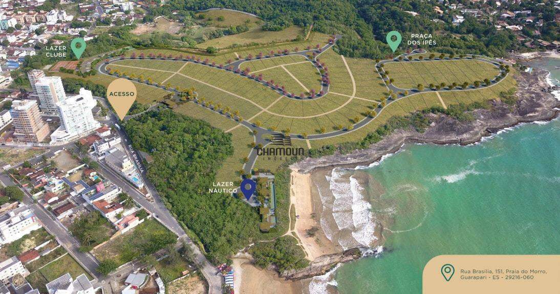 Lote à venda no Praia do Morro: Lote 400,16 mts², Reserva da Praia, Praia do Morro, Guarapari - ES