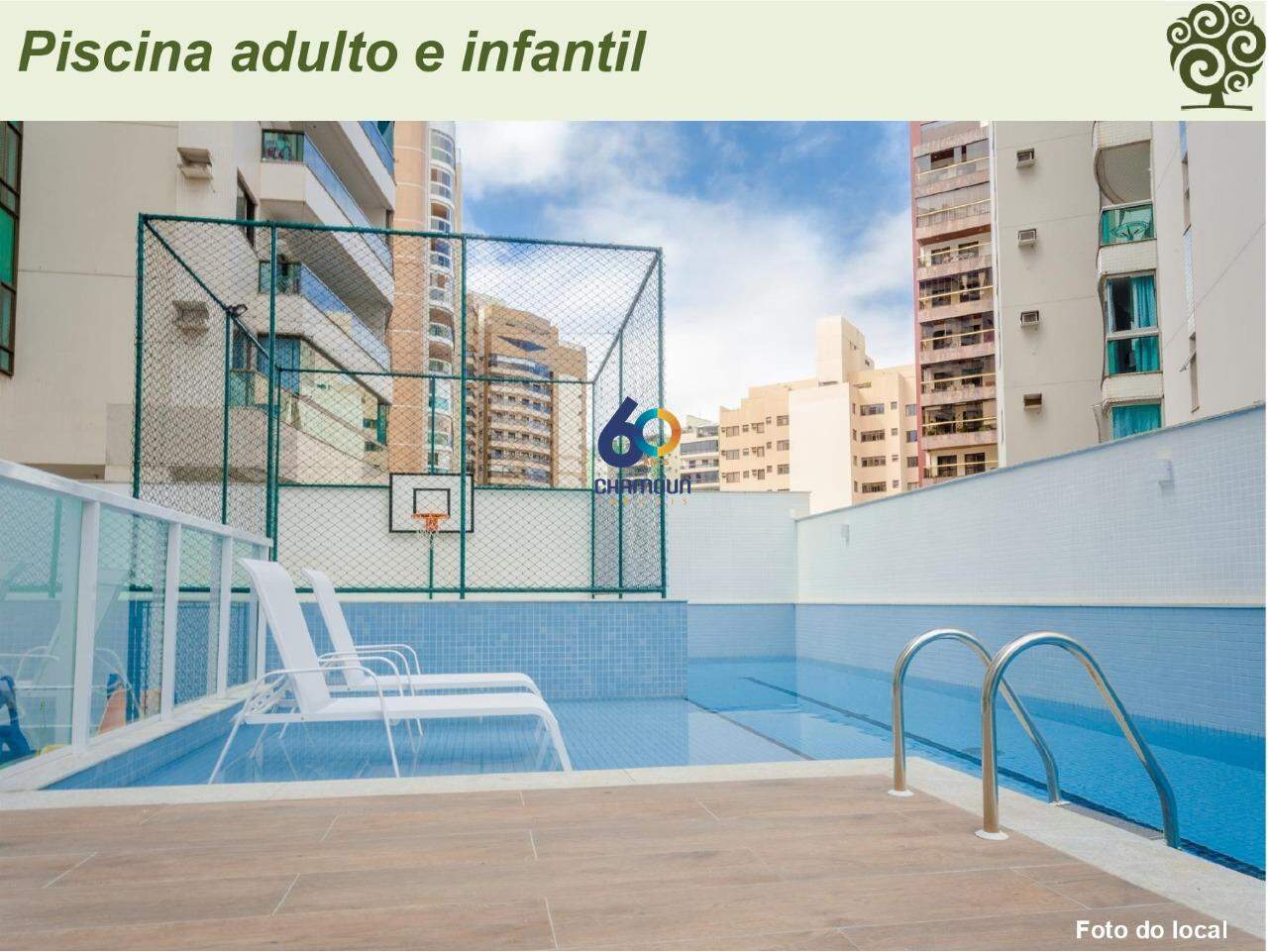 Apartamento à venda no Centro de Vila Velha: 03 quartos sendo 01 suíte, 02 Vagas de Garagem, 96,73 mts², Praia da Costa, Vila Velha – ES