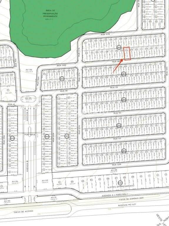 Terreno à venda no Condomínio Estância dos Ipês: 