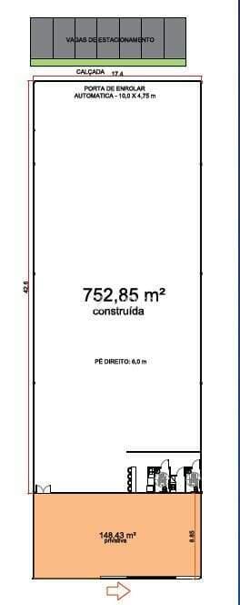 Galpão / Barracão para aluguel no Parque das Gameleiras: 