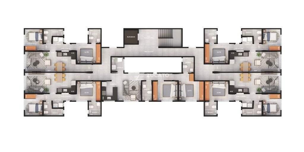 Apartamento à venda no Santa Maria: 